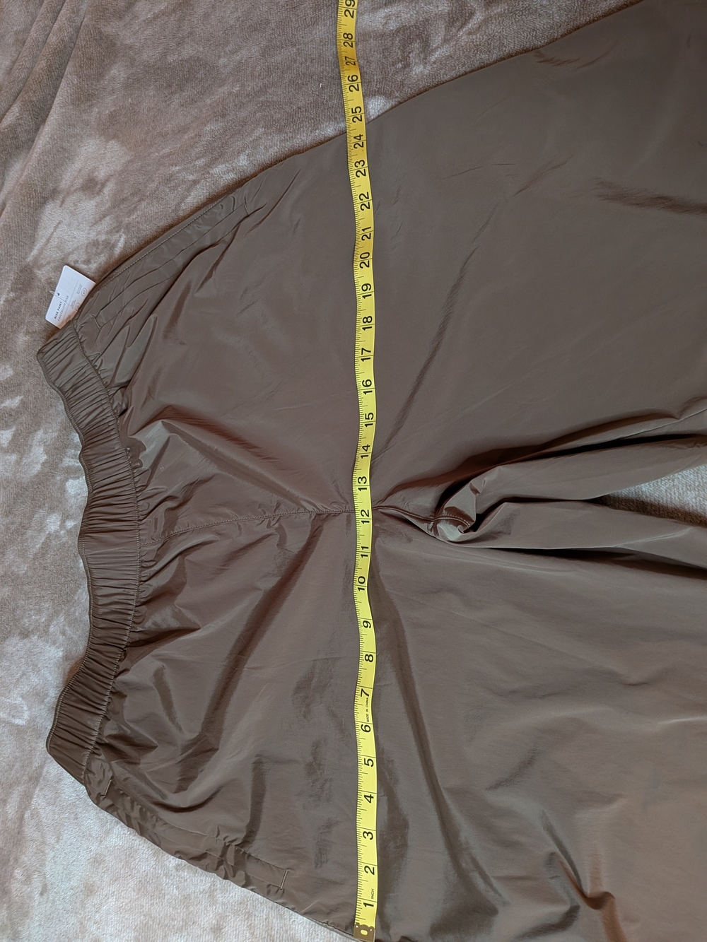 Athleta Rise Pant Women's X Large Taupe Wide Leg Travel Pants NWT - Picture 13 of 15